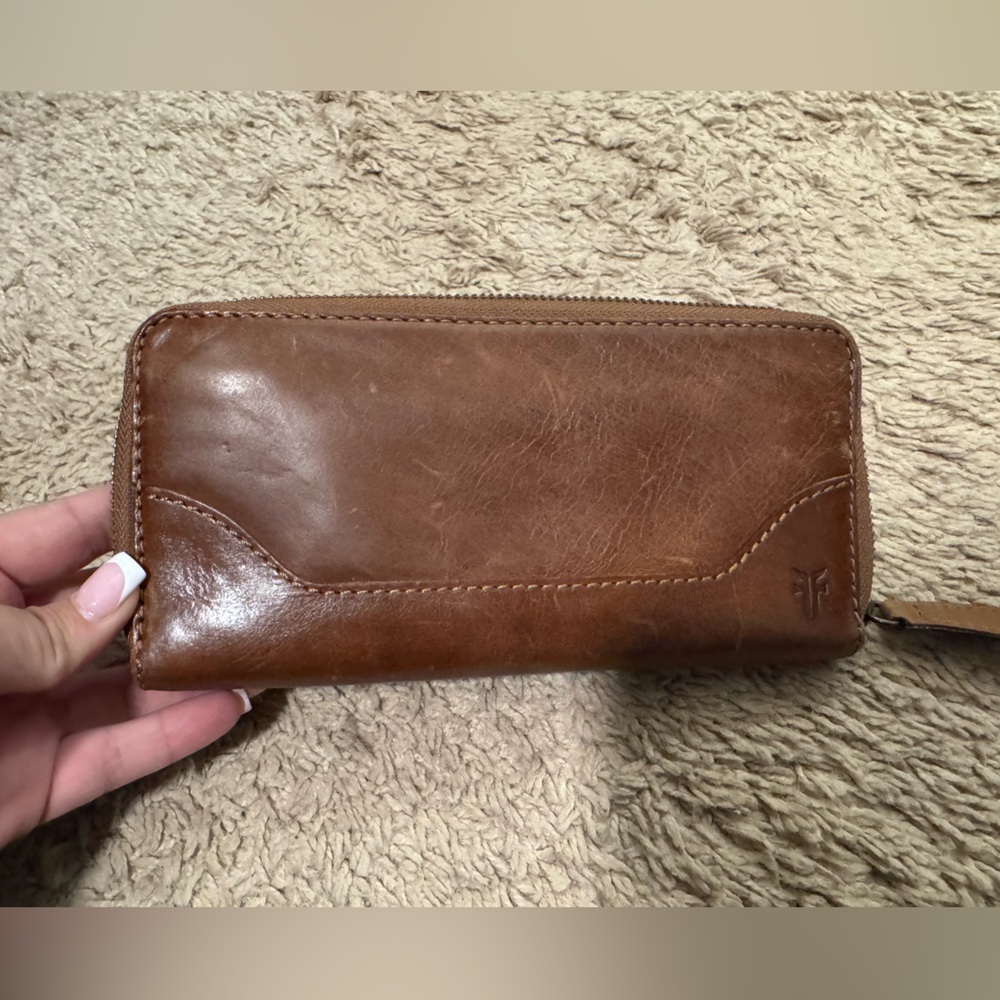 Frye Brown Leather Wallet